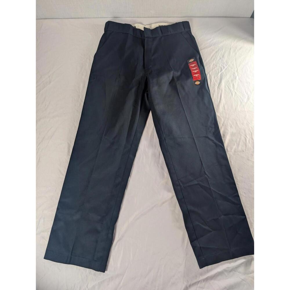 Dickies 874 Original Fit Work Pants Dark Navy Blue Men's Size 36x32 NWT